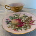 Vintage Rosina Gold & Pink Teacup WOW