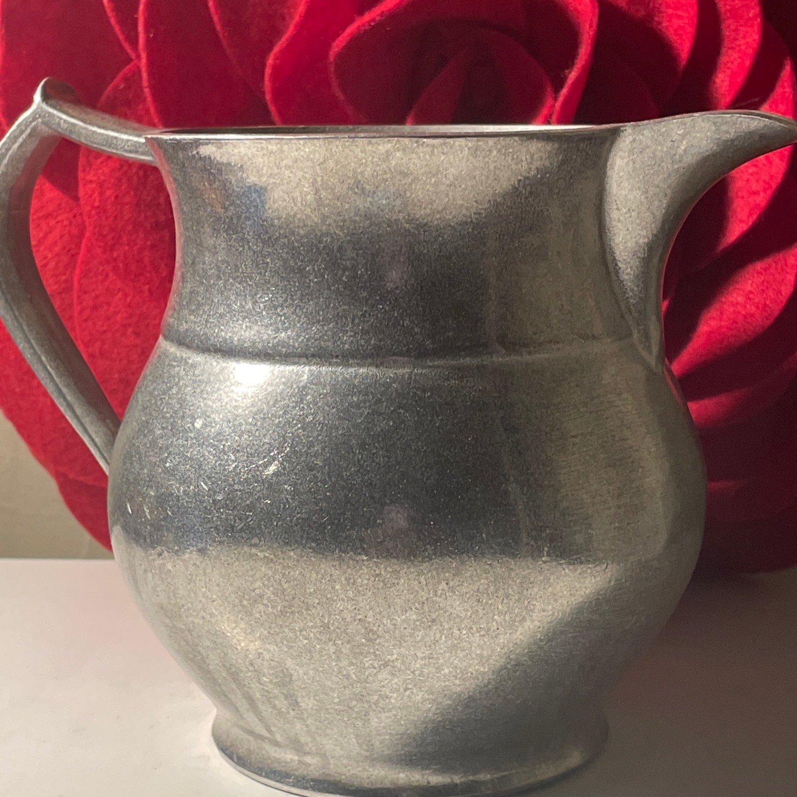 Vintage Wilton Pewterex Colonial Style Tavern Pitcher