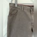 Alberto Brown Stone Modern Fit Vintage Twill Stretch Straight Jeans size 40x34