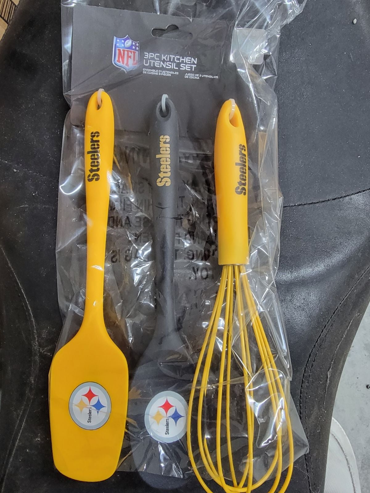NFL PITTSBURGH STEELERS 3pc KITCHEN UTENSIL SET