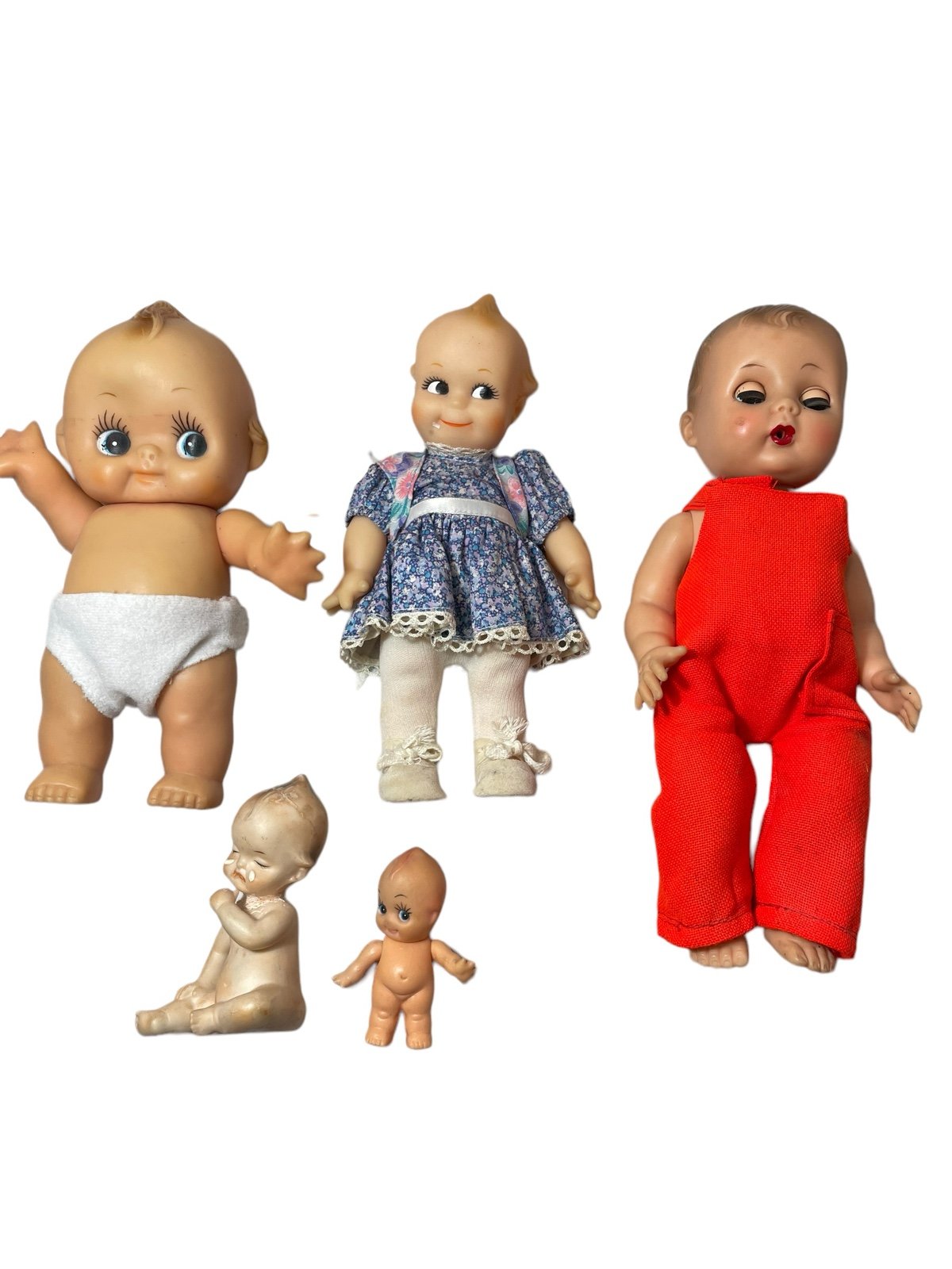 Vintage Dolls Kewpie Sun Rubber Lot