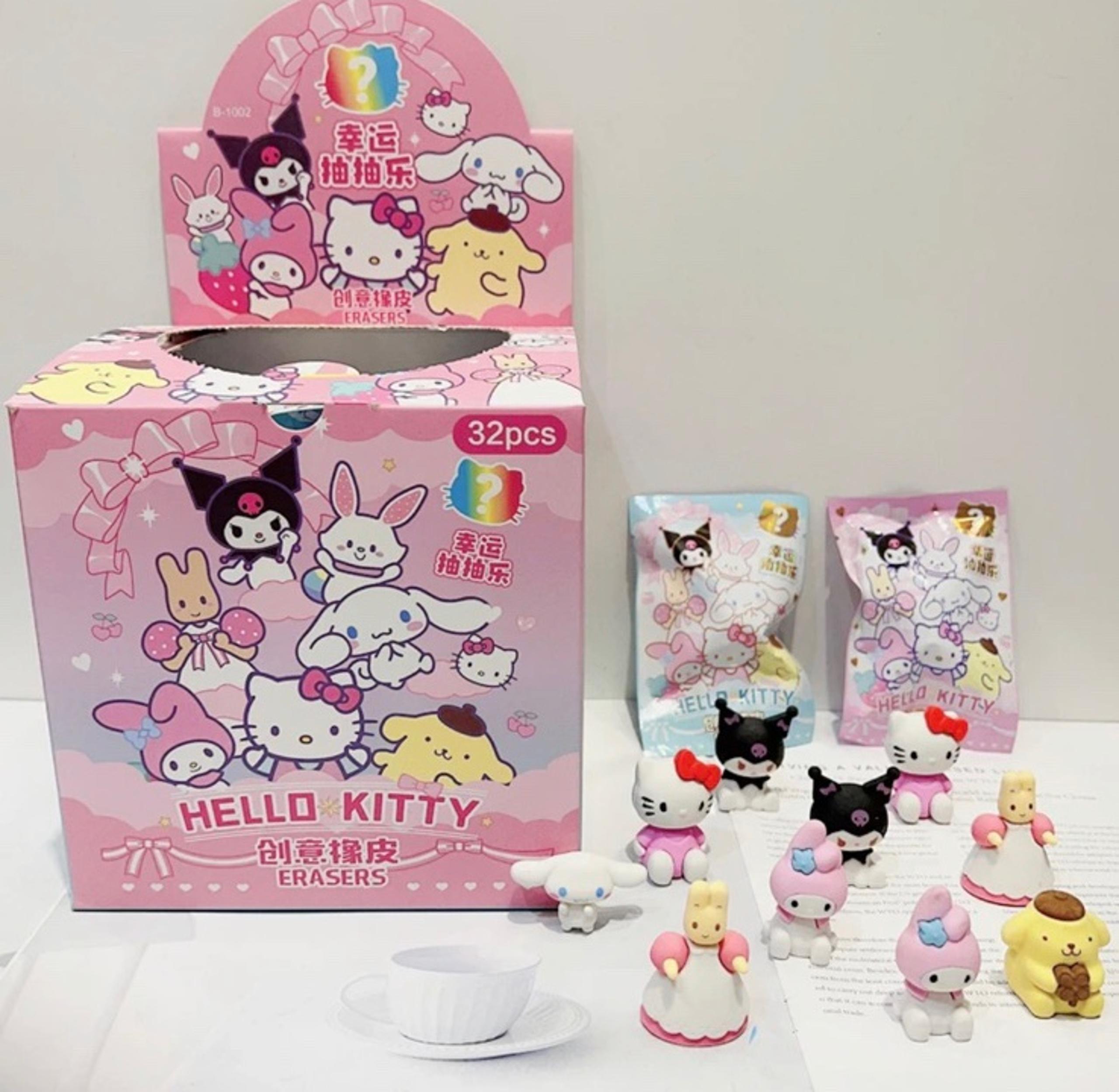 Set of 3 Mystery Sanrio eraser