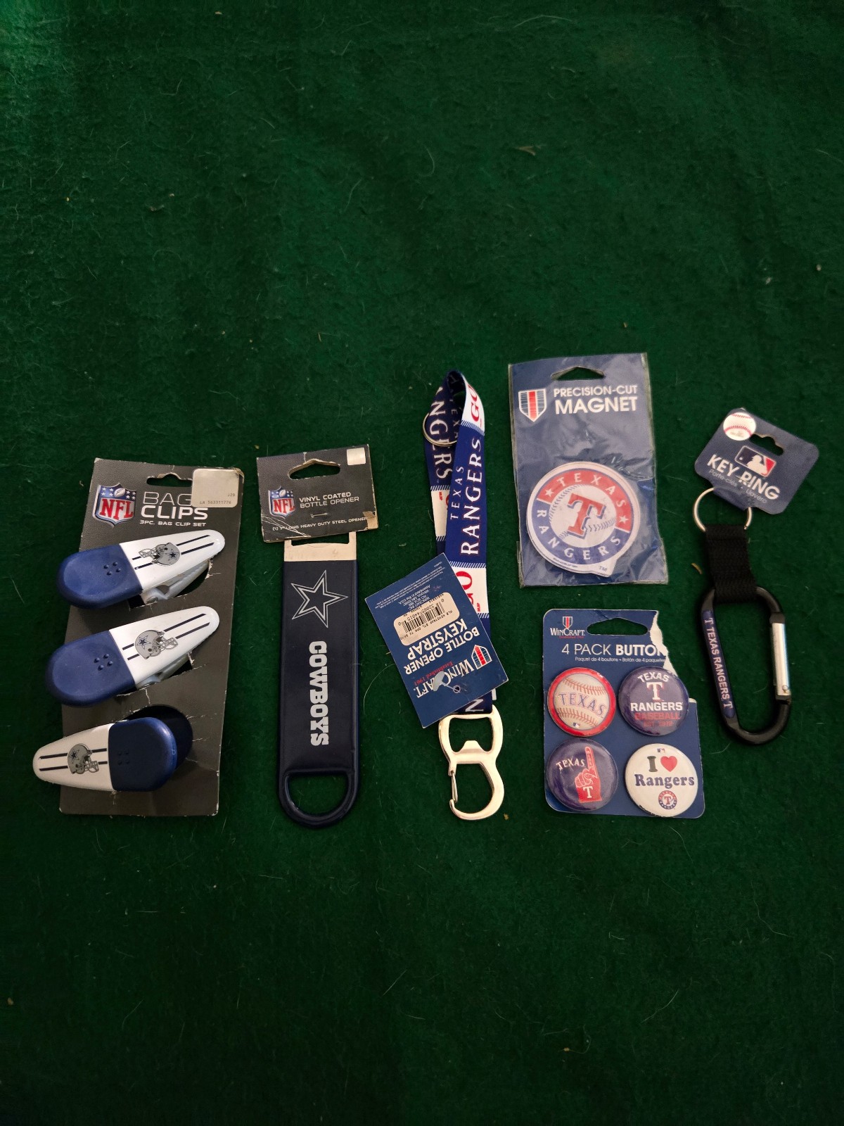 Cowboys/Rangers Sports Lot