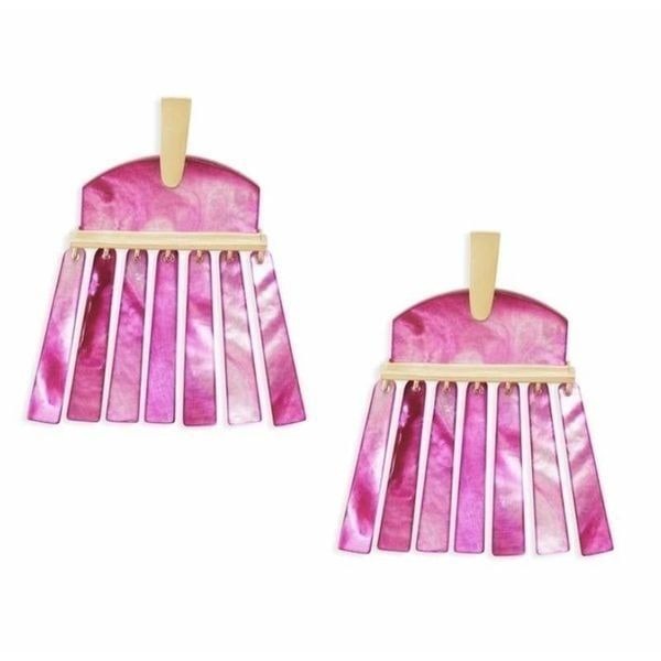 Kendra Scott Layne Earrings Magenta