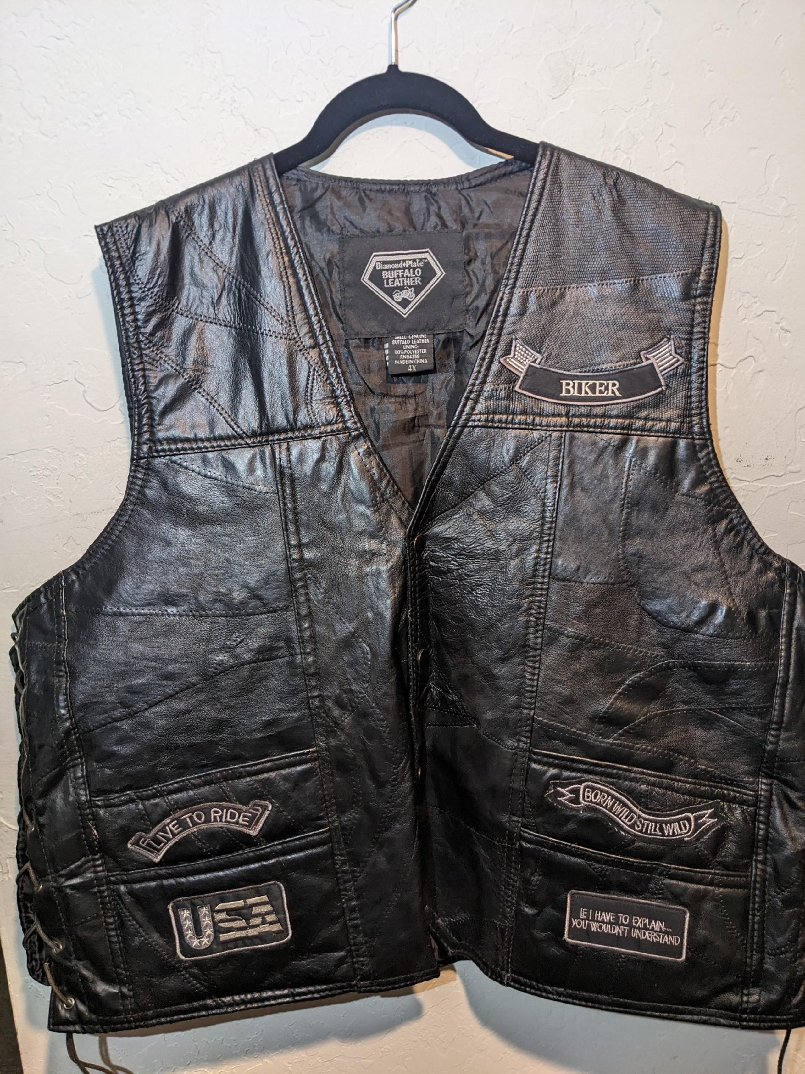 Leather Vest