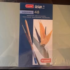 Bruynzeel Colour Box 48 Coloured Pencils/Aquarell/SEALED