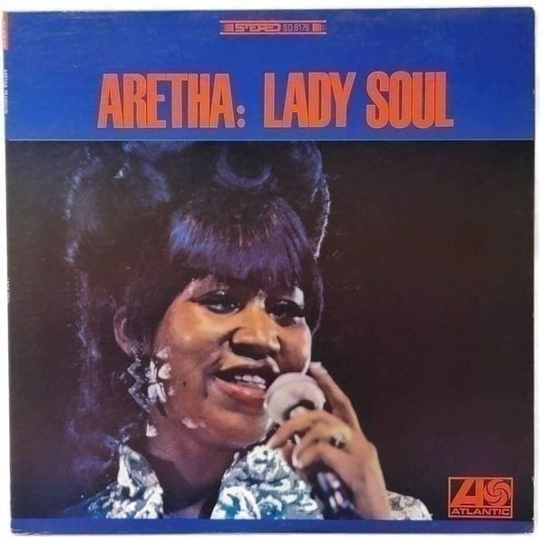 RARE SOUL Aretha Franklin - Lady Soul VG+ First DG Stereo Press