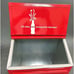 Coca Cola Cooler Red White Metal Insulated Cap Opener