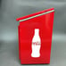 Coca Cola Cooler Red White Metal Insulated Cap Opener