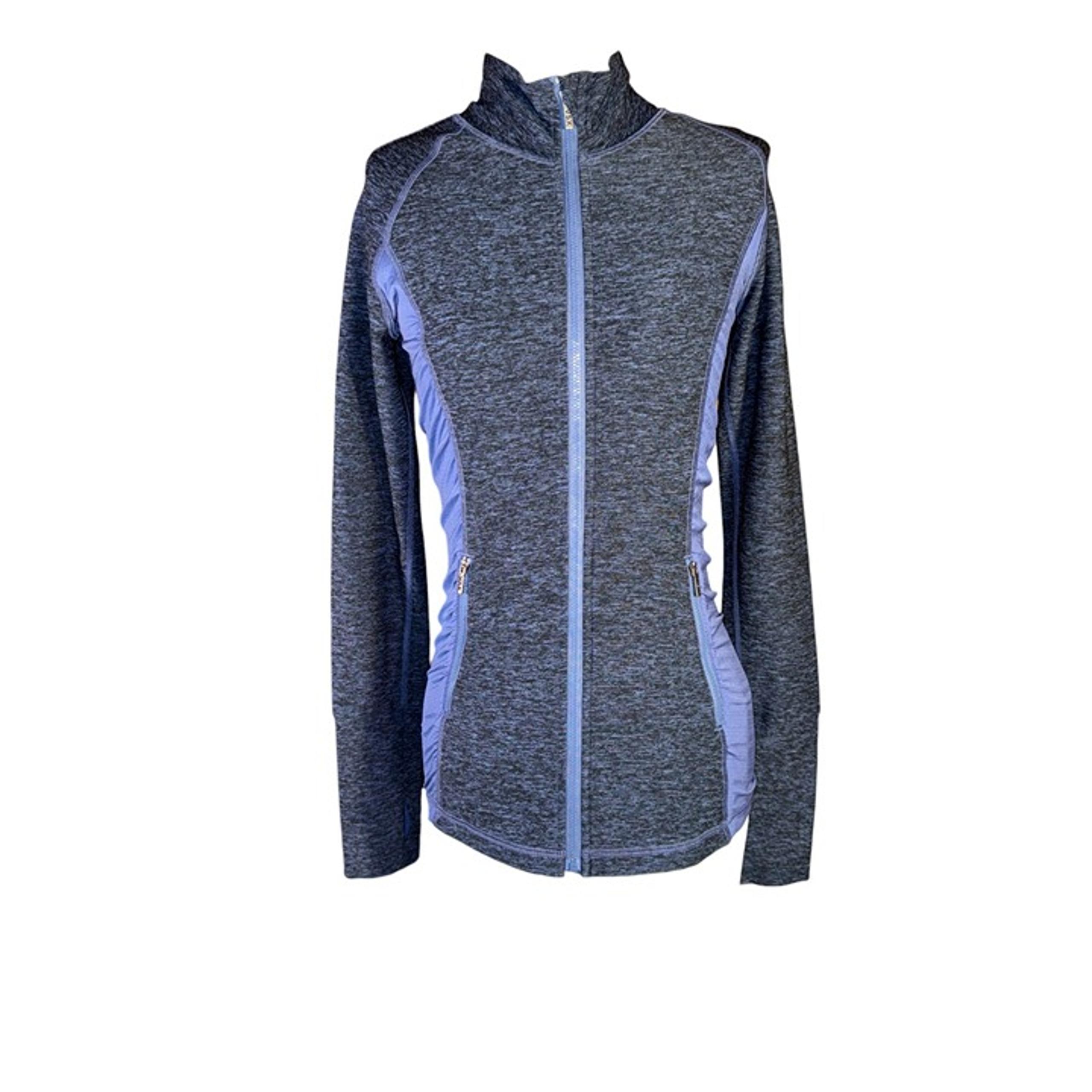 Victoria Secret VSX Sport Blue Zip Up Athletic Jacket Women Size XS
