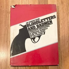 vintage Bloodletters and Badmen coffee table hardcover