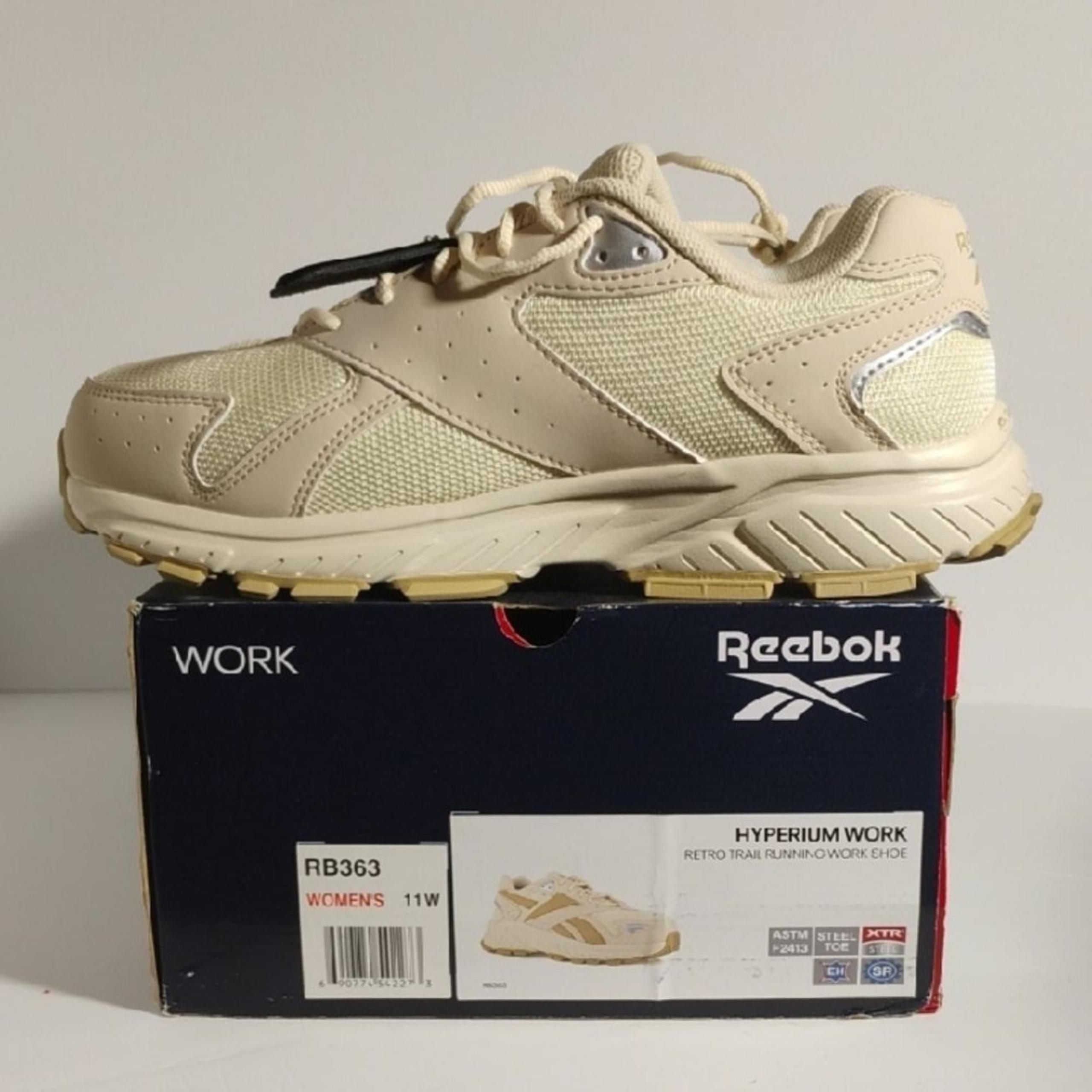 Reebok Hyperium Work Retro Trail Running Work Shoes Women's 11W Steel Toe