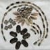 Vintage Abalone Paua Shell Jewelry Beads Pieces