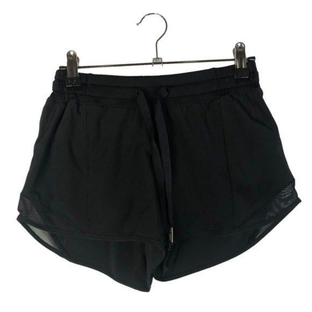 Lululemon Hotty Hot Black Athletic Shorts 2