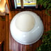 VintageChapparral Pottery Large Apple Bowl 11.5 Sponge Edge