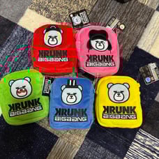 KRUNK×BIGBANG Applique Pouch 5-Piece Set Complete