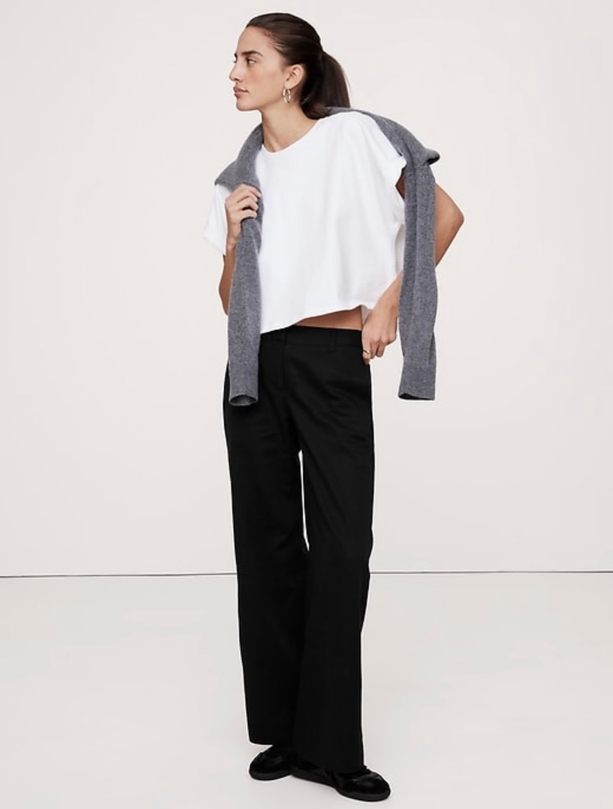 Banana Republic The Everyday Wide Leg Pant Size LP