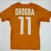 Drogba #11 Ivory Coast 2014/2015/2016 Home ORIGINAL Puma Rare Soccer Jersey S