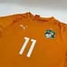 Drogba #11 Ivory Coast 2014/2015/2016 Home ORIGINAL Puma Rare Soccer Jersey S