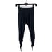 Beyond Yoga Supplex Gathered Ruched Cropped Leggings Size Small Black Athletic