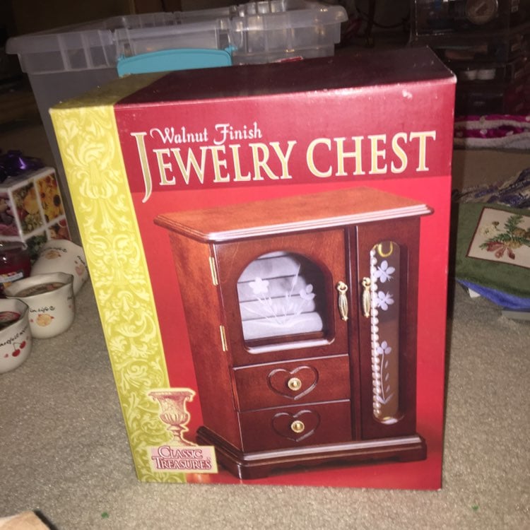 Antique Jewelry Box NWT