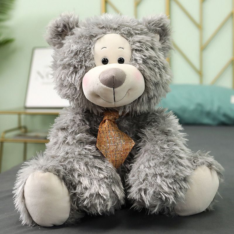 Wholesale Plush Toy Animals Grey Cute Couple Toys Teddy Bear Plush Toys