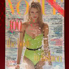 VOGUE Magazine, May, 1995, Claudia Schiffer