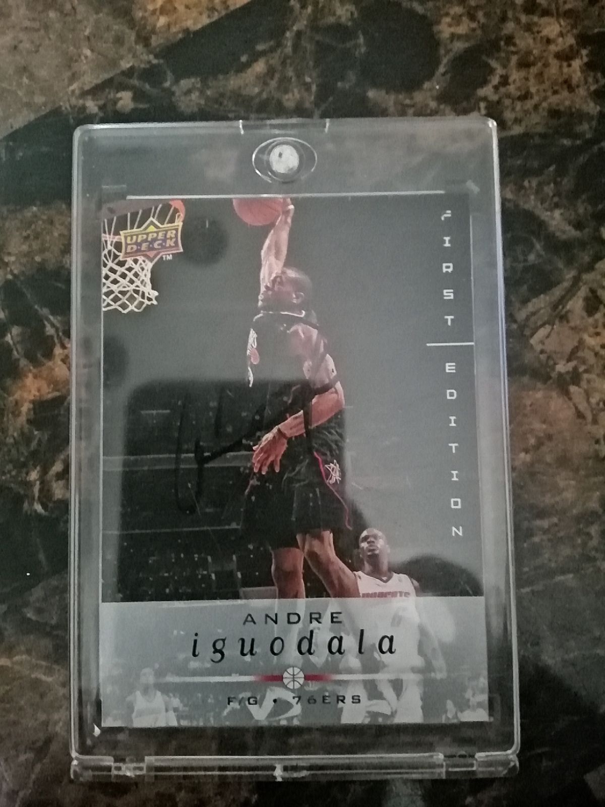 Autographed sports cards