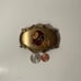 Vintage 1978 Metal Brass Belt Buckle, Washington Redskins, Football, Raintree