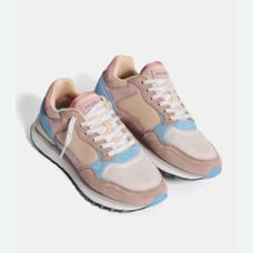 HOFF Barcelona women’s sneakers shoes suede Sz 41 EUC