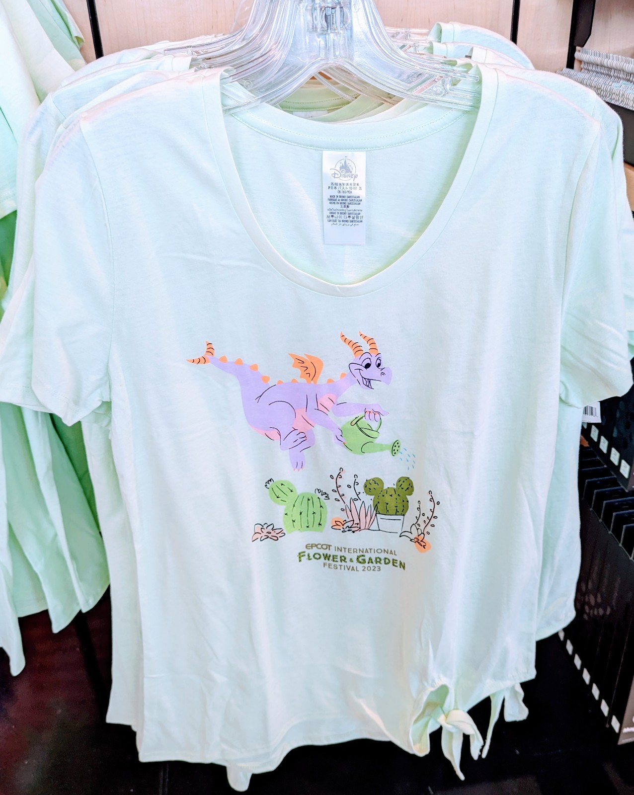 Epcot International Flower & Garden Festival 2023 Figment Shirt Size 2XL