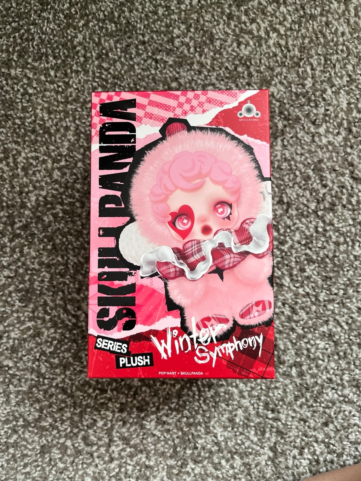 SKULLPANDA Winter Symphony Ode to Cocoa Plush Keychain