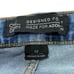 City Chic The Edit Turn Up Distressed Detail Knee Length Denim Jean Shorts Sz 22