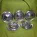 Set Of (5) 1959 1960 Thunderbird Fairlane Ranchero 14 Hubcaps Wheel Covers