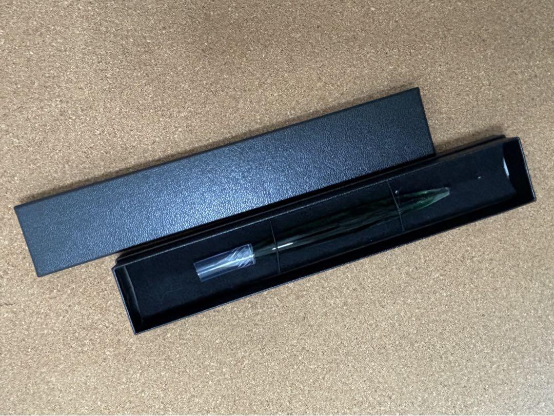 【Brand New】ASTRO CRAFT Glass Dip Pen, Marble Green, Broad Nib