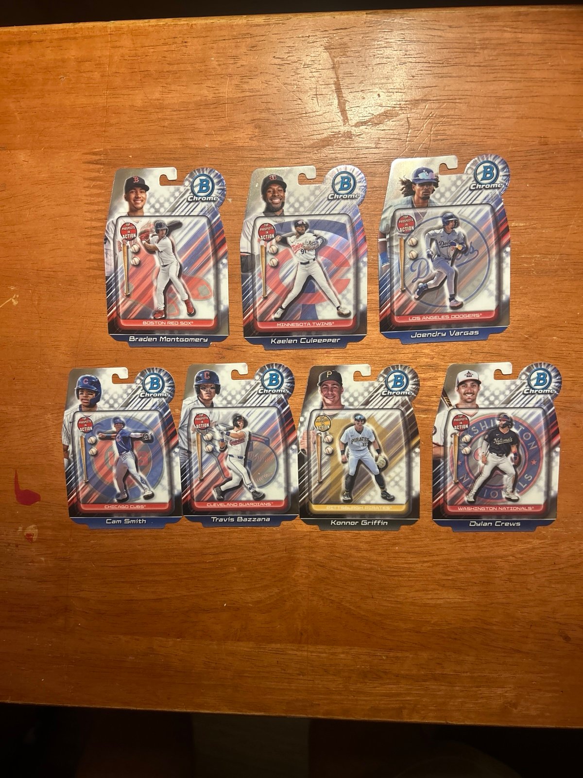 7 Bowman In Action Tags! (Bazzana, Smith, Crews, Griffin, ETC.)