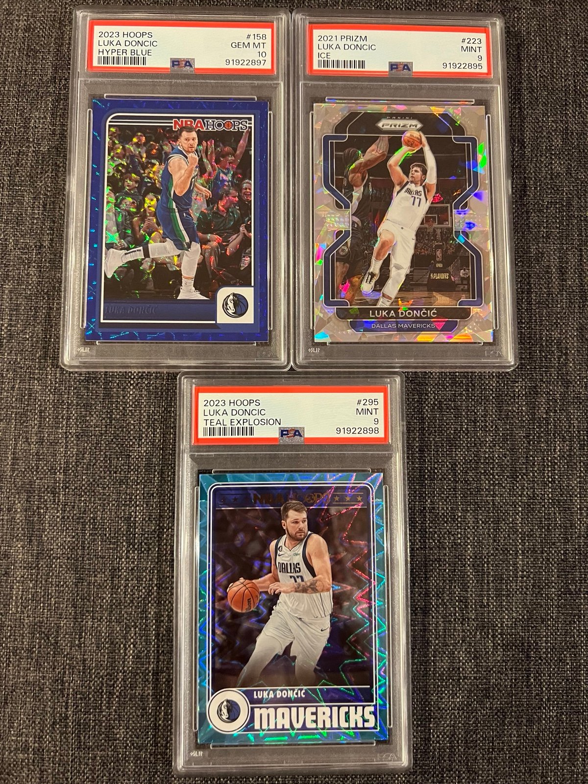 Luka Doncic PSA lot