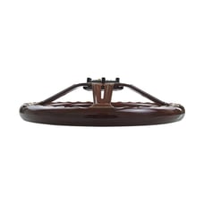 NEW JDM UNIVERSAL 350MM DARK WOOD STYLE Acrylic Deep Dish 6 Holes Steering Wheel