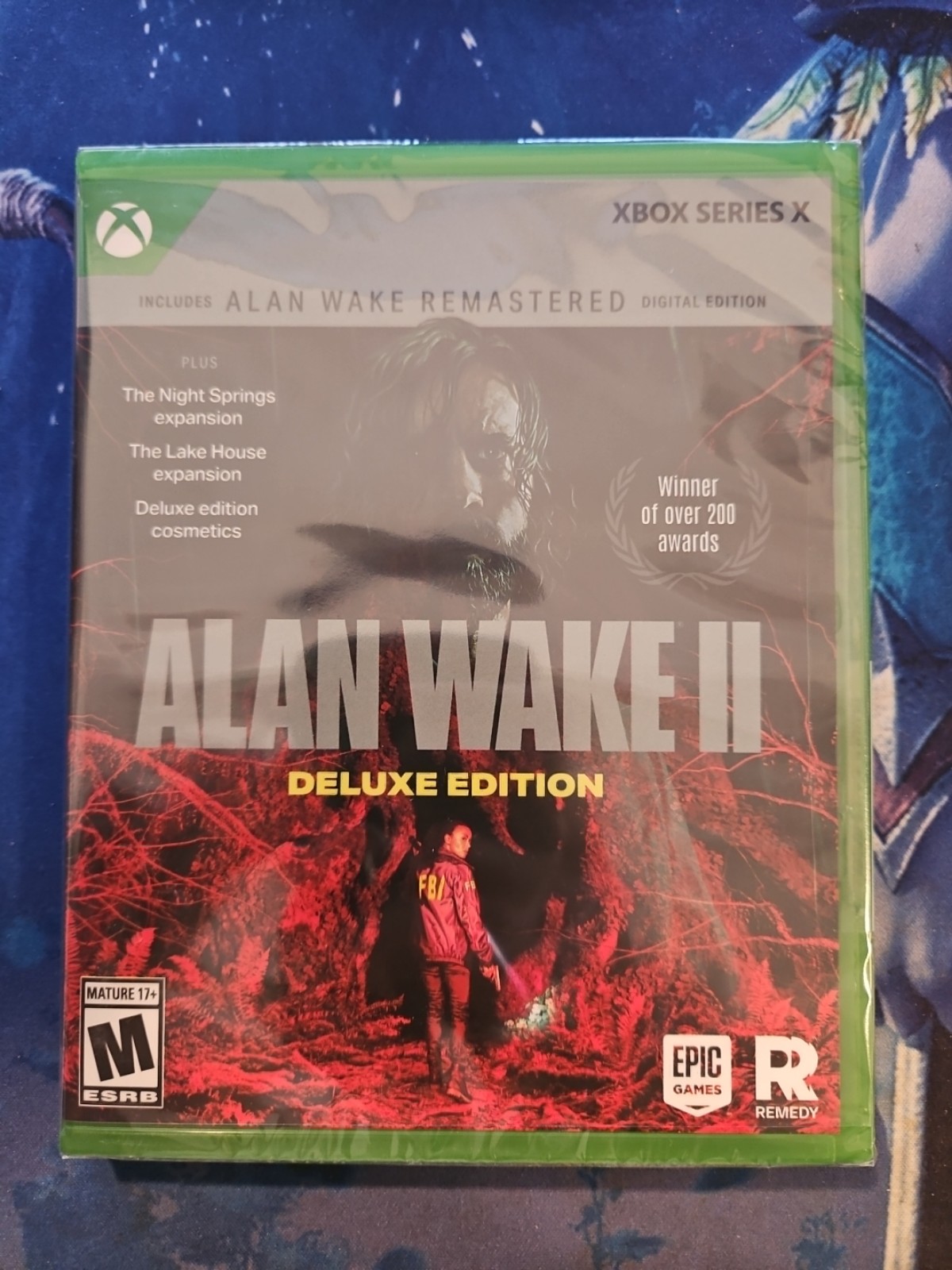 Alan Wake II 2 Deluxe Edition Xbox Series X **BRAND NEW** FACTORY SEALED