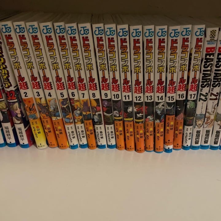 Dragonball super japanese manga