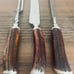 Ashberry of Sheffield Carving Set with Horn Handles