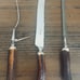 Ashberry of Sheffield Carving Set with Horn Handles