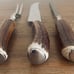 Ashberry of Sheffield Carving Set with Horn Handles