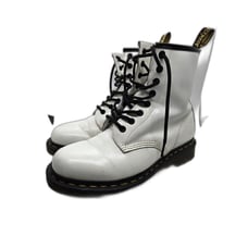 Dr. Martens 11822 Men’s Size 6 Women’s Size 7 US White Lace Up Leather Boots