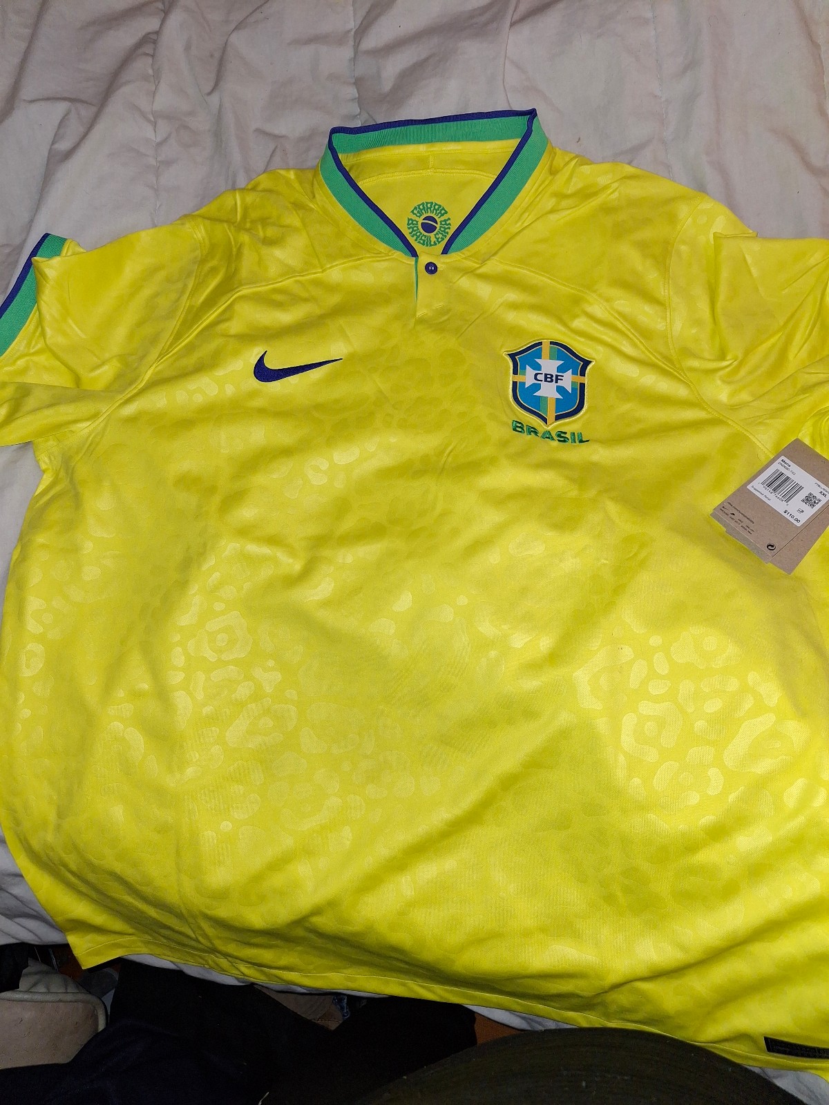 Brasil national soccer team jersey
