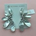 NWT Kendra Scott Ashlyn Ivory Mother Of Pearl Statement Earrings