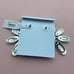NWT Kendra Scott Ashlyn Ivory Mother Of Pearl Statement Earrings