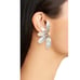 NWT Kendra Scott Ashlyn Ivory Mother Of Pearl Statement Earrings