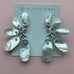 NWT Kendra Scott Ashlyn Ivory Mother Of Pearl Statement Earrings