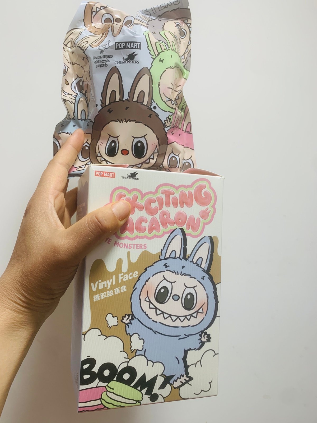 POP MART x The Monsters Exciting Macaron Labubu - Green Grape